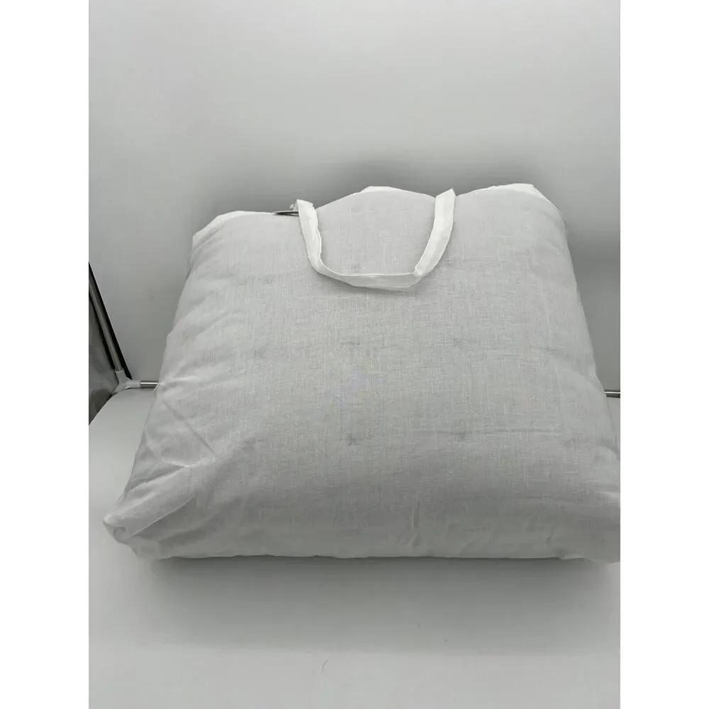 Anthropologie Velvet Emery Quilt King Size Embroidered Silver